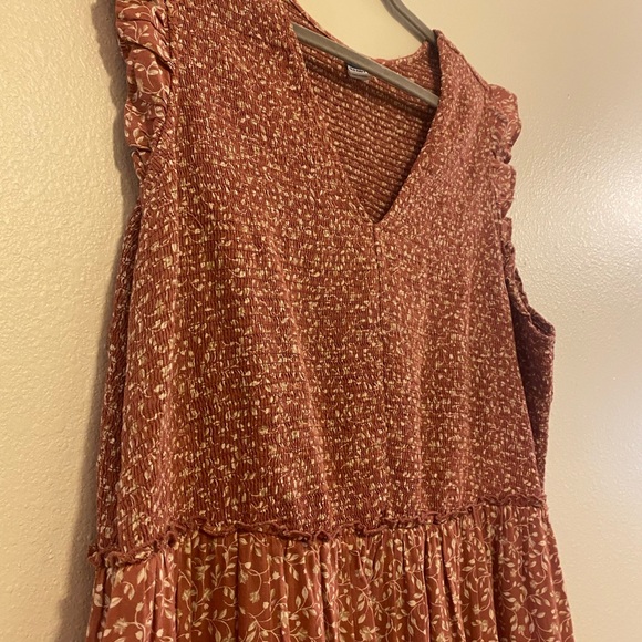 2X smocked midi dress - Picture 5 of 5